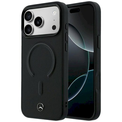 Mercedes Leather 3D MagSafe iPhone 18 Pro / 17 Pro jaoks must