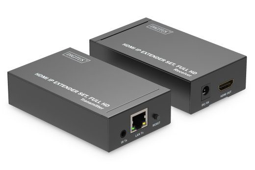 Digitus HDMI IP Extender Set, Full HD, 120 m DS-55517