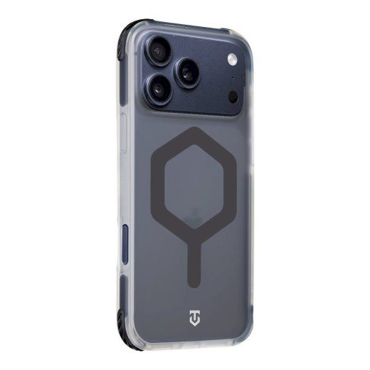 Taktikaline MagForce kuubikuümbris Apple iPhone 17 Pro Max jaoks / must