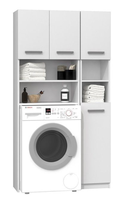 Topeshop MARPOL BIEL vannitoa hoiukapi komplekt, Valge