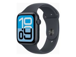 Apple Watch SE 3 GPS + Cellular 44mm Midnight Aluminium Case with Midnight Sport Band - M/L Apple