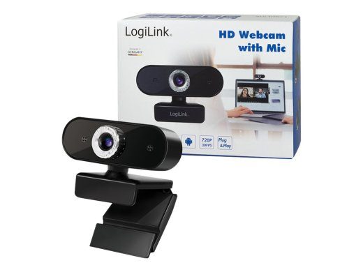 LogiLink HD USB Veebikaamera Mikrofoniga 1280 x 720