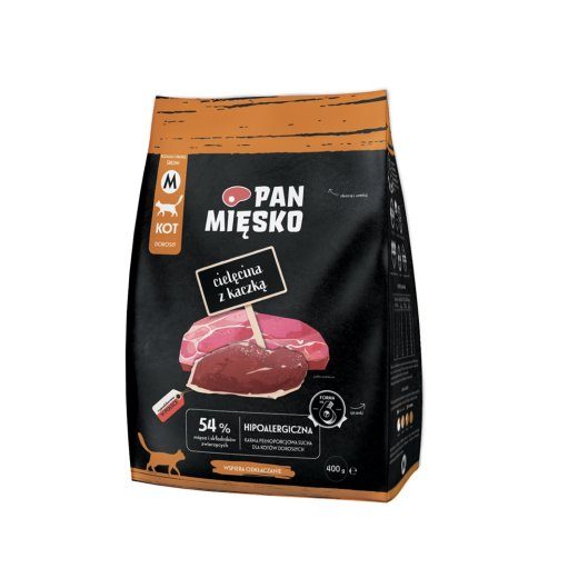 PAN MIĘSKO vasikalihast partiga M - kuivkassitoit - 400g