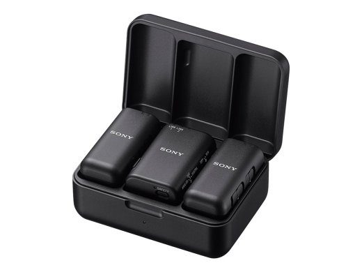 Sony ECM-W3 juhtmevaba mikrofoni süsteem -20dBFS, must