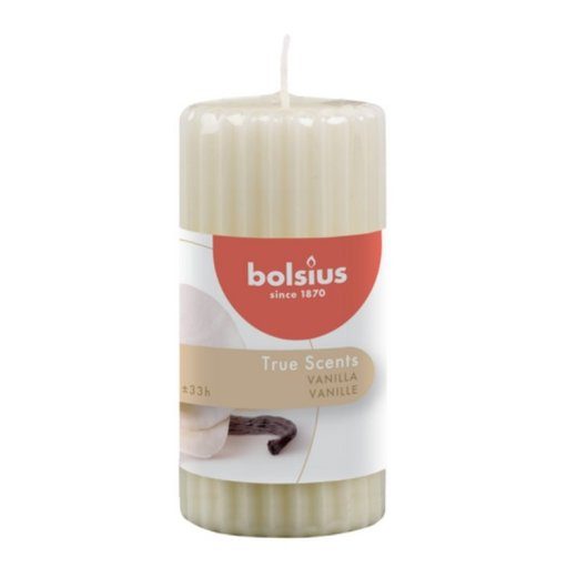 Bolsius True Scents lõhnaküünal 120x58mm Vanill
