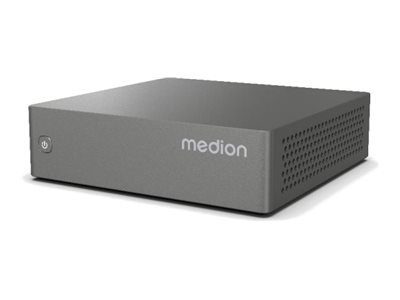 MEDION S06 MD35310 Mini PC i3-1315U 0GB RAM No-OS hõbedane