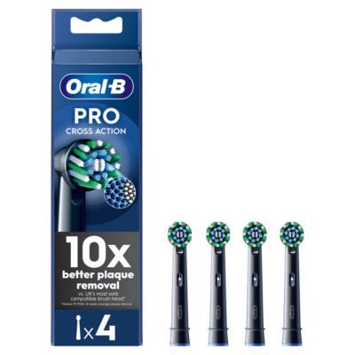 Oral-B Pro Cross Action hambaharja pead 4 paketti