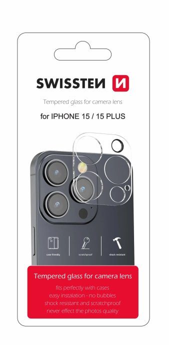 Swissten Kaitseklaas Kaamera Läätsedele Apple iPhone 16 Pro jaoks