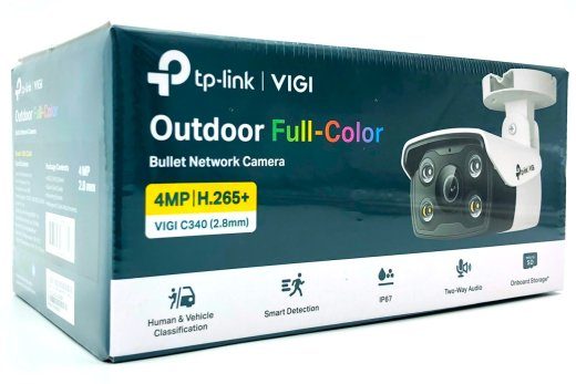 TP-Link VIGI C340 V1 värgivõrgu jälgimiskaamera 2560 x 1440