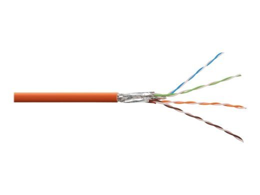 DIGITUS CAT 7 SFTP, PiMF 500m masskaabel oranž