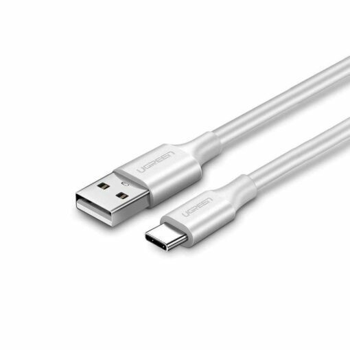 UGREEN 60123 USB-C kaabel USB 2.0 2 m 480 Mbit/s / valge