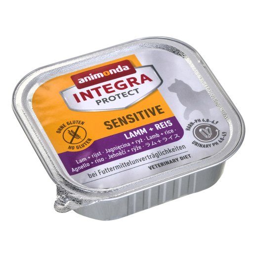 ANIMONDA Integra Protect Sensitive lambaliha riisiga märgkassitoit - 100g