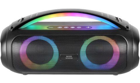 Mars Gaming MSPULSE stereo kaasaskantav kõlar 50W / must
