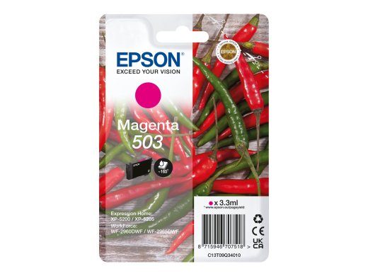 Epson 503 Magenta Tint 165 Lehekülge C13T09Q34010
