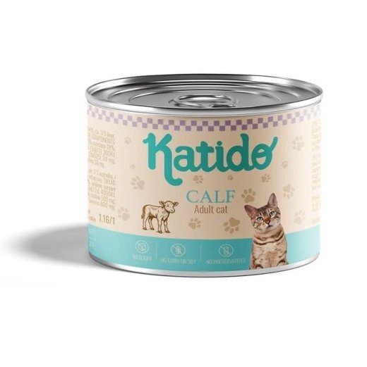 KATIDO Veisast - märgine kassitoit - 200g