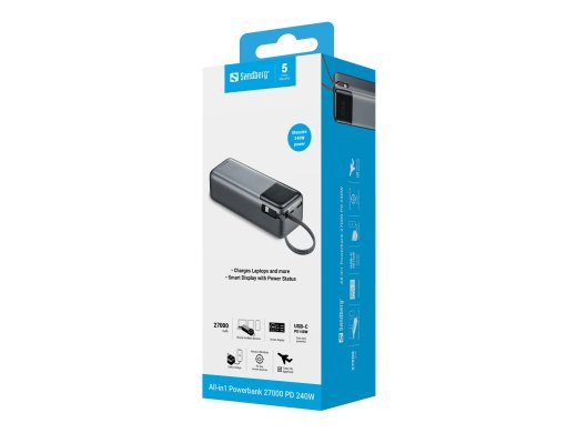 SANDBERG All-in1 Powerbank 27000 PD240W