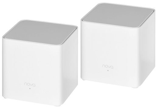 Tenda MX3 (2-PACK) tinklo Wi-Fi sistema, dviejų juostų (2,4 GHz / 5 GHz), Wi-Fi 6 (802.11ax), baltas