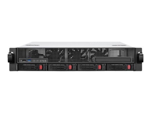 SilverStone RM21-304 Riiuliversioon Micro ATX Black Silver