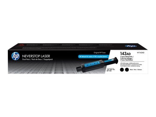 HP 143AD must 2500 lehekülge asendustooner W1143AD