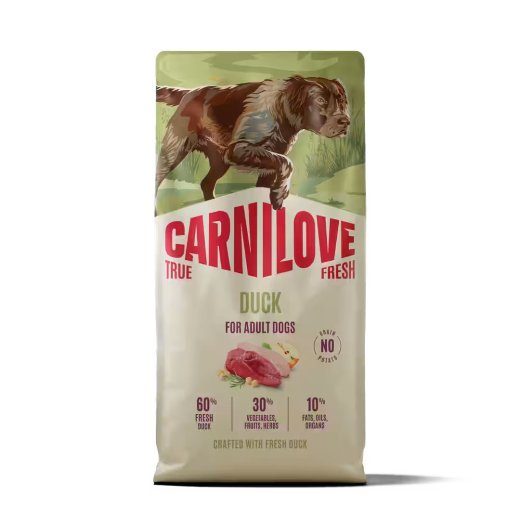 CARNILOVE Tõeline Fresh Anas kuiv koeratoit 12kg