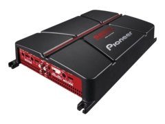 Pioneer GM A4704 80 W x 4 kanalo stiprintuvas Juodosios raudonos spalvos