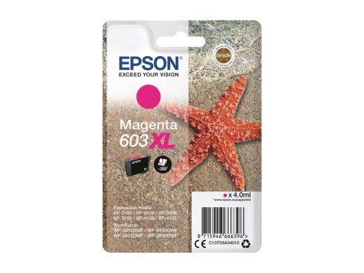 Epson 603XL Magenta 350 lehe trükkvärk C13T03A34010