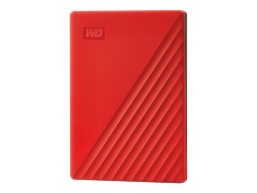 WD My Passport 2TB portable HDD USB 3.0 USB 2.0 compatible Red Retail