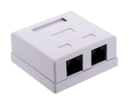 Alantec GN011 network junction box Cat6 Valge
