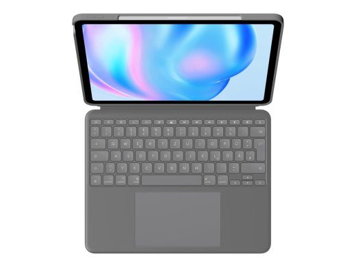 Logitech Combo Touch klaviatuur ja foliokorpuse komplekt, 16-tasemeline kaabel, saksa keel