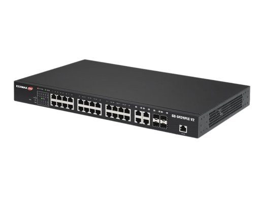 Edimax Pro GS-5424PLC V2 24-Port Gigabit PoE+ Lüliti