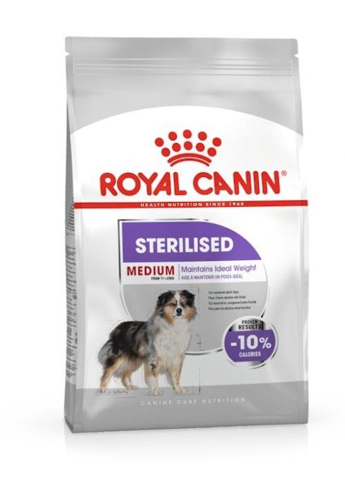 ROYAL CANIN keskmise suurusega steriliseeritud kuiv koeratoit - 3 kg