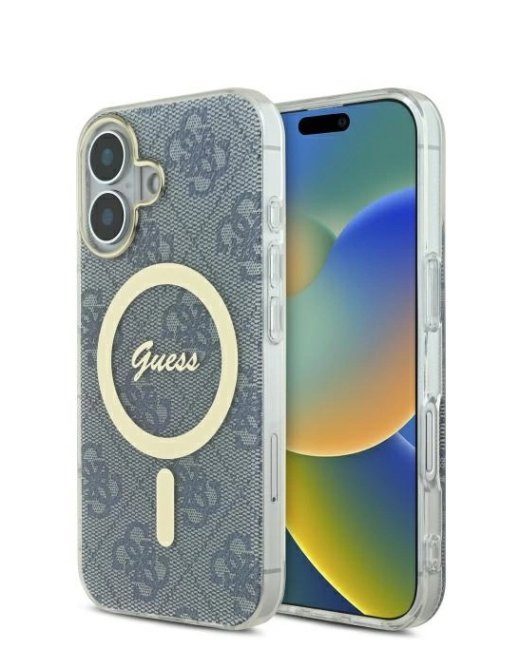 Guess IML 4G MagSafe Tagumise Korpuse Apple iPhone 16 jaoks