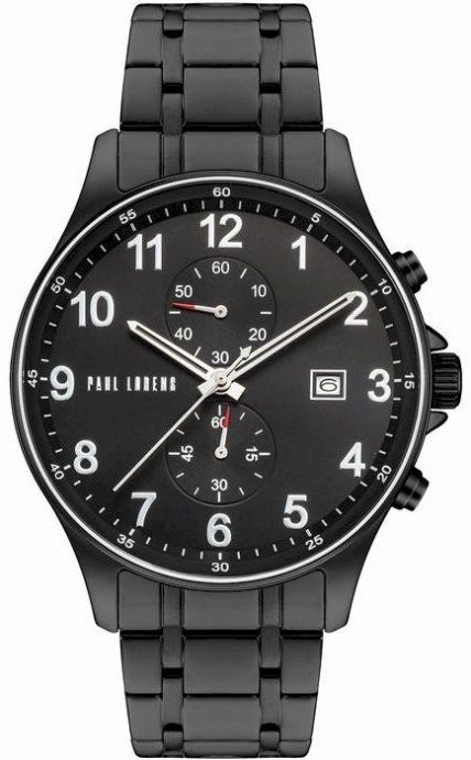 PAUL LORENS Meeste kell PL20002B-1A5 / must