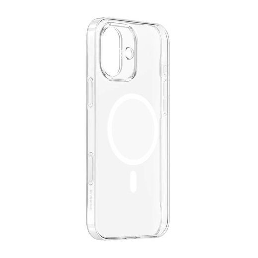 Baseus iP16 TouchButton magnetiline telefonikott (läbipaistev)