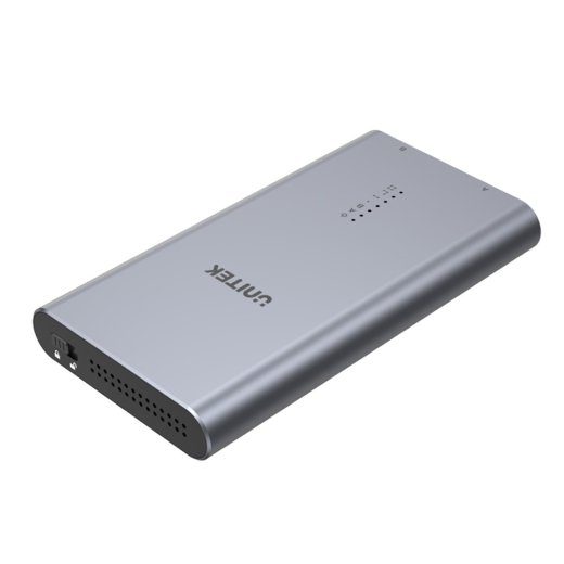 UNITEK S1206A USB-C to PCIe/NVMe M.2 SSD 10Gbps Dual Bay Enclosure with Offline Clone