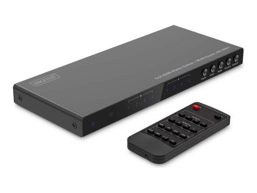 Digitus 4x2 HDMI Matrix Switch/Multi-Viewer, 4K/30Hz DS-55345 Must