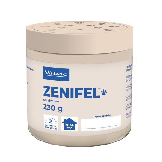 VIRBAC Zenifel leevendav kasside feromooni geeli diffuusor - 230 g