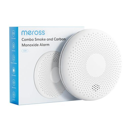 Meross CS11-EU suitsu ja süsinikmonooksiidi detektor