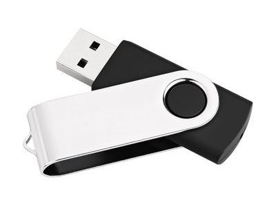 MediaRange 16 GB USB 2.0 USB mälu must hõbedane