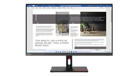 Lenovo ThinkVision S27i-30 27” Full HD (1920 x 1080) IPS VGA (HD-15) HDMI 100Hz Monitor