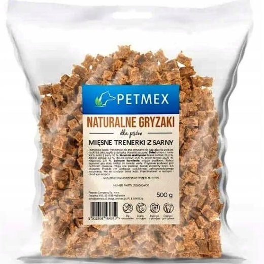 PETMEX Põderliha suupisted - koera närimisvahend - 500g