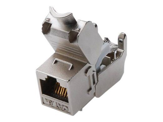 Digitus CAT 6A Keystone moodul, varustatud, tööriistavaba paigaldusühendus DN-93615