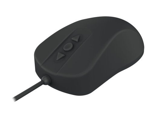 Contour Active Key MedicalMouse AK-PMH12 optiline juhtmega Must