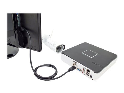 DIGITUS HDMI Ethernet kaabel 3m must