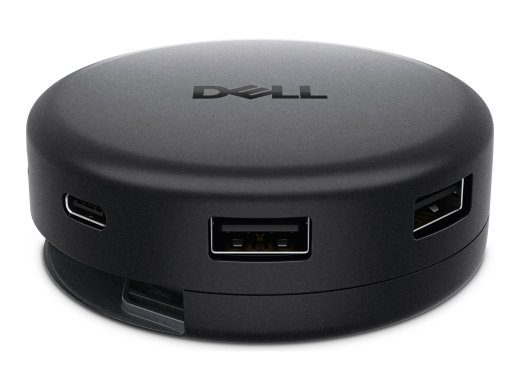Dell Pro 7-in-1 USB-C Travel Hub - DA326 Black