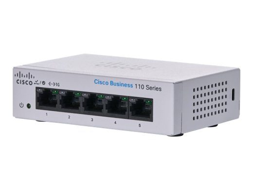 Cisco Business 110 Series 110-5T-D 5-Porti Gigabit Lüliti