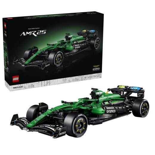 LEGO Technic 42240 Aston Martin Aramco AMR25 F1 Auto Mudel
