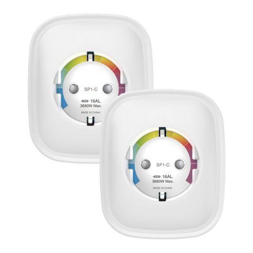 Gosund SP1-HE WiFi nutipistik, 2 tk (HomeKit) (kahepakend) 16A