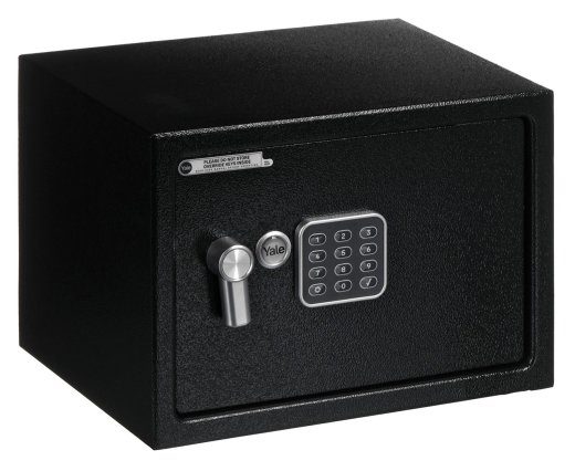 Yale YSV/250/DB2 Vabaseisev turvakapp, 16,3 l, teras, must