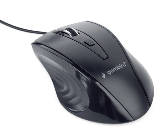 Gembird MUS-4B-02 mysz Prawa USB Optyczna 1200 DPI